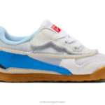 Onitsuka Tiger أطفال admix عداء نهاية الخبر F20P628 أحذية أبيض