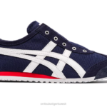 Onitsuka Tiger أطفال المكسيك 66 سهل الارتداء F20P635 أحذية معطف / ​​أبيض