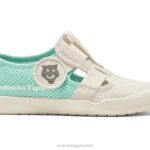 Onitsuka Tiger أطفال المكسيك 66 صندل F20P616 أحذية البتولا/الجليد الطازج