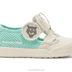 Onitsuka Tiger أطفال المكسيك 66 صندل F20P617 أحذية البتولا/الجليد الطازج