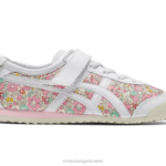 Onitsuka Tiger أطفال المكسيك 66 F20P621 أحذية أبيض/حلوى القطن