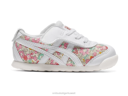 Onitsuka Tiger أطفال المكسيك 66 F20P622 أحذية أبيض/حلوى القطن