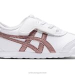 Onitsuka Tiger أطفال المكسيك 66 F20P631 أحذية أبيض/ذهبي وردي