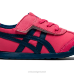Onitsuka Tiger أطفال المكسيك 66 F20P648 أحذية حجاب وردي/أزرق ماكو