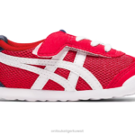 Onitsuka Tiger أطفال المكسيك 66 F20P650 أحذية كلاسيكي أحمر/أبيض