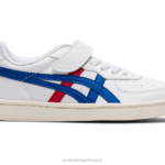 Onitsuka Tiger أطفال جي إس إم F20P656 أحذية أبيض / إمبراطوري