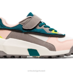 Onitsuka Tiger أطفال عداء المزيج F20P619 أحذية صنوبر مخملي/نسيم