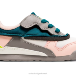 Onitsuka Tiger أطفال عداء المزيج F20P620 أحذية صنوبر مخملي/نسيم