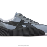 Onitsuka Tiger للجنسين acromount F20P239 أحذية ورقة صخرية/أسود