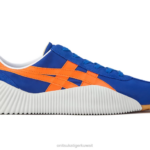 Onitsuka Tiger للجنسين acromount F20P243 أحذية سمك التونة الأزرق/هابانيرو