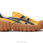 Onitsuka Tiger للجنسين أسنان تاي تشي F20P285 أحذية أصفر/أسود