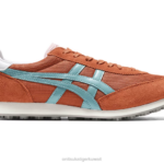 Onitsuka Tiger للجنسين إدر 78 F20P81 أحذية برتقالي لاذع/فيروزي مغبر