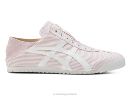 Onitsuka Tiger للجنسين المكسيك 66 باراتي F20P111 أحذية وردة مستجمعات المياه/أبيض
