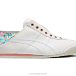 Onitsuka Tiger للجنسين المكسيك 66 باراتي F20P117 أحذية كريمة/جوافة