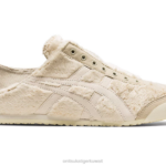 Onitsuka Tiger للجنسين المكسيك 66 باراتي F20P163 أحذية البتولا/كريم