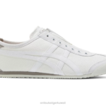 Onitsuka Tiger للجنسين المكسيك 66 سهل الارتداء F20P35 أحذية أبيض