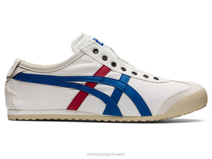 Onitsuka Tiger للجنسين المكسيك 66 سهل الارتداء F20P361 أحذية أبيض / ثلاثي الألوان