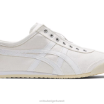 Onitsuka Tiger للجنسين المكسيك 66 سهل الارتداء F20P6 أحذية أبيض