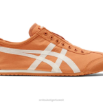 Onitsuka Tiger للجنسين المكسيك 66 سهل الارتداء F20P8 أحذية صدأ برتقالي / كريمي