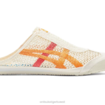 Onitsuka Tiger للجنسين المكسيك 66 قبقاب F20P31 أحذية كريم / العنبر