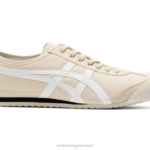 Onitsuka Tiger للجنسين المكسيك 66 F20P121 أحذية البتولا/أبيض