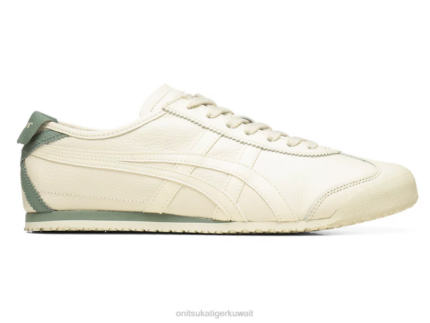 Onitsuka Tiger للجنسين المكسيك 66 F20P125 أحذية كريم
