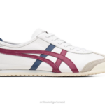 Onitsuka Tiger للجنسين المكسيك 66 F20P131 أحذية التوت الأبيض/المجفف