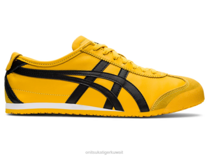 Onitsuka Tiger للجنسين المكسيك 66 F20P358 أحذية أصفر/أسود