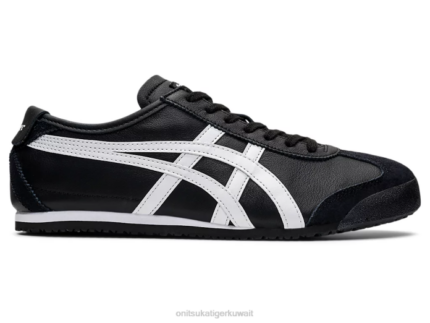 Onitsuka Tiger للجنسين المكسيك 66 F20P46 أحذية أسود/أبيض