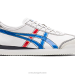 Onitsuka Tiger للجنسين المكسيك 66 SD الجبهة الوطنية F20P274 أحذية أبيض/أزرق مباشر