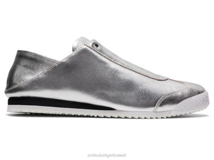 Onitsuka Tiger للجنسين المكسيك 66 SD باراتي F20P230 أحذية الفضة النقية