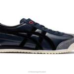 Onitsuka Tiger للجنسين المكسيك 66 SD F20P58 أحذية حديد بحري/أسود