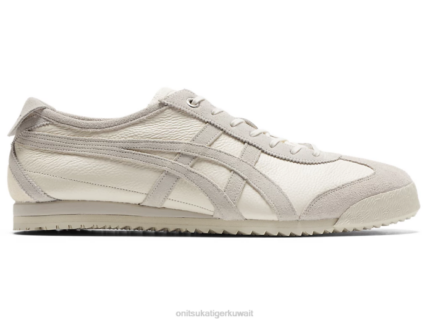 Onitsuka Tiger للجنسين المكسيك 66 SD F20P69 أحذية كريم / البتولا