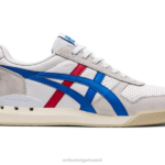 Onitsuka Tiger للجنسين النهائي 81 السابقين F20P234 أحذية أبيض/أزرق مباشر