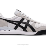 Onitsuka Tiger للجنسين النهائي 81 السابقين F20P237 أحذية أبيض أسود
