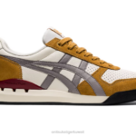 Onitsuka Tiger للجنسين النهائي 81 السابقين F20P254 أحذية كريمي/رمادي برجي
