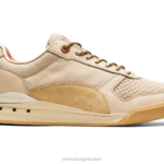 Onitsuka Tiger للجنسين النهائي 81 ميجابكسل F20P201 أحذية بيج شاحب/أوراق بيج