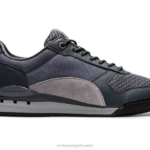 Onitsuka Tiger للجنسين النهائي 81 ميجابكسل F20P202 أحذية متروبوليس / الناقل الرمادي