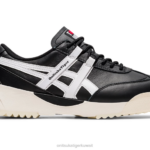 Onitsuka Tiger للجنسين الوفد السابق F20P269 أحذية أسود/أبيض