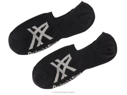 Onitsuka Tiger للجنسين جوارب غير مرئية F20P484 مُكَمِّلات أسود/رمادي هيذر