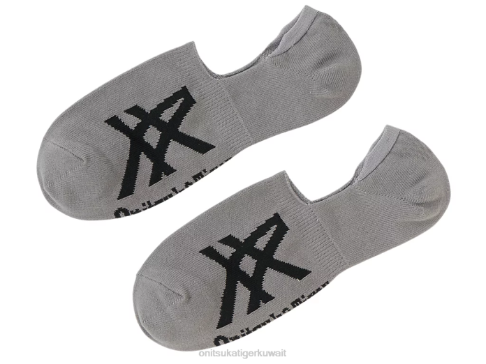 onitsuka_tiger_d984d984d8acd986d8b3d98ad986_d8acd988d8a7d8b1d8a8_d8bad98ad8b1_d985d8b1d8a6d98ad8a9_f20p485_d985d98fd983d98ed985d9.png Onitsuka Tiger للجنسين جوارب غير مرئية F20P485 مُكَمِّلات رمادي/أسود - Image 1