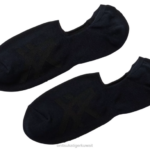 Onitsuka Tiger للجنسين جوارب غير مرئية F20P528 مُكَمِّلات البحرية / الأسود