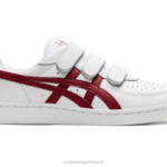 Onitsuka Tiger للجنسين جي إس إم F20P187 أحذية عصير أبيض/بنجر