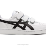 Onitsuka Tiger للجنسين جي إس إم F20P188 أحذية أبيض أسود