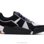 Onitsuka Tiger للجنسين حذاء D-Trainer سهل الارتداء F20P205 أحذية أسود/رمادي جليدي