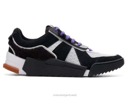 Onitsuka Tiger للجنسين حذاء D-Trainer سهل الارتداء F20P205 أحذية أسود/رمادي جليدي