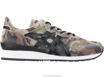 Onitsuka Tiger للجنسين حليف ديلوكس F20P137 أحذية صياد أخضر/أسود