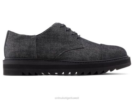 Onitsuka Tiger للجنسين ديربي F20P219 أحذية أسود