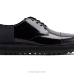 Onitsuka Tiger للجنسين ديربي F20P221 أحذية أسود