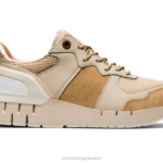 Onitsuka Tiger للجنسين ريبيلاك عداء mp F20P206 أحذية بيج شاحب/أوراق بيج